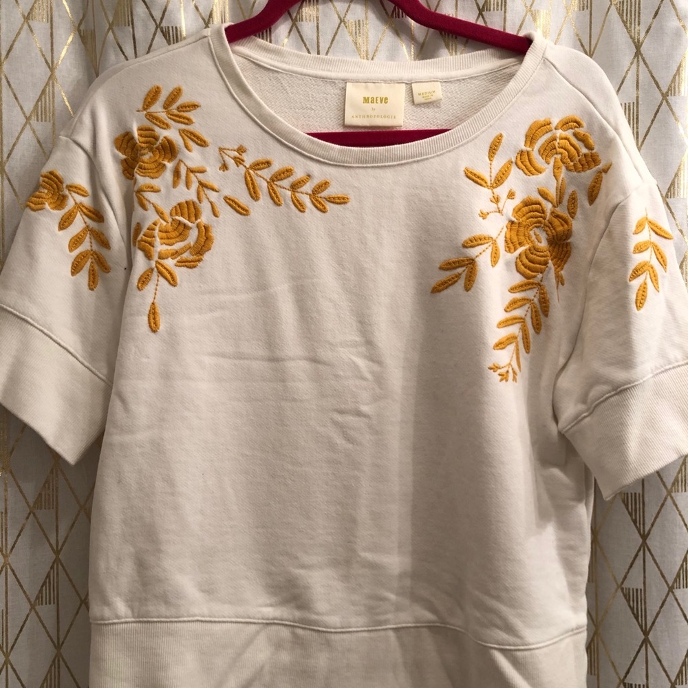 Maeve Short Sleeve Sweater